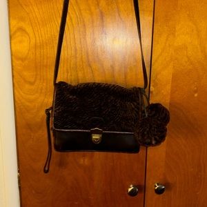 Patricia Nash Crossbody Chocolate Leather